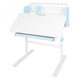 Novekvő íróasztal. kék/fehér. ADAN