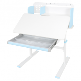 Novekvő íróasztal. kék/fehér. ADAN