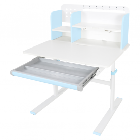 Novekvő íróasztal. kék/fehér. ADAN