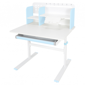 Novekvő íróasztal. kék/fehér. ADAN