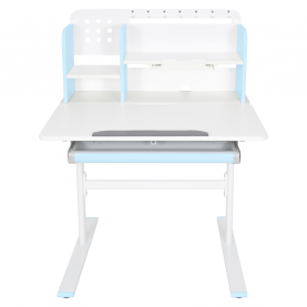 Novekvő íróasztal. kék/fehér. ADAN