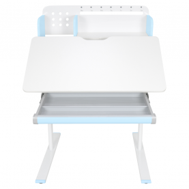 Novekvő íróasztal. kék/fehér. ADAN