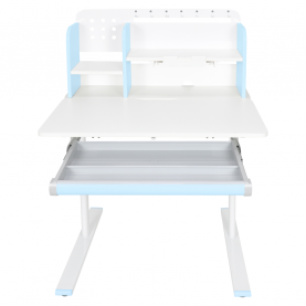 Novekvő íróasztal. kék/fehér. ADAN