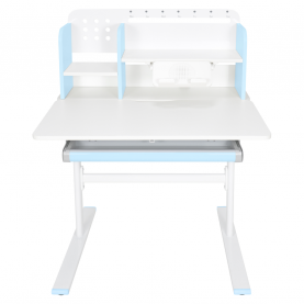 Novekvő íróasztal. kék/fehér. ADAN