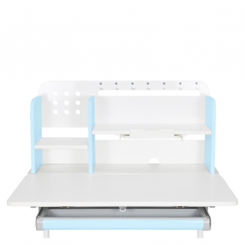 Novekvő íróasztal. kék/fehér. ADAN