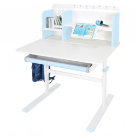Novekvő íróasztal. kék/fehér. ADAN