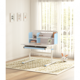 Novekvő íróasztal. kék/fehér. ADAN