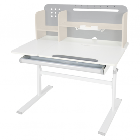 Novekvő íróasztal. szürke/fehér. ODIN