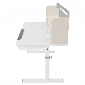 Novekvő íróasztal. szürke/fehér. ODIN