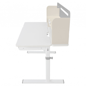 Novekvő íróasztal. szürke/fehér. ODIN