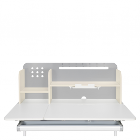 Novekvő íróasztal. szürke/fehér. ODIN