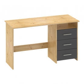 Számítógépasztal. artisan tolgy/grafit. LARISTOTE NEW