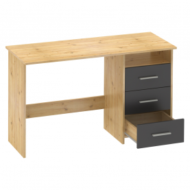 Számítógépasztal. artisan tolgy/grafit. LARISTOTE NEW