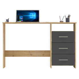 Számítógépasztal. artisan tolgy/grafit. LARISTOTE NEW