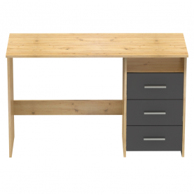 Számítógépasztal. artisan tolgy/grafit. LARISTOTE NEW