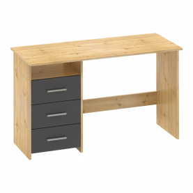 Számítógépasztal. artisan tolgy/grafit. LARISTOTE NEW