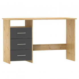 Számítógépasztal. artisan tolgy/grafit. LARISTOTE NEW