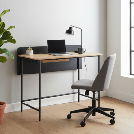 Számítógépasztal. tolgy/fekete. KOMPUS