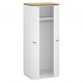 Szekrény. fehér/evoke tolgy. VELIS 2D Szekrény. fehér/evoke tolgy. VELIS 2D