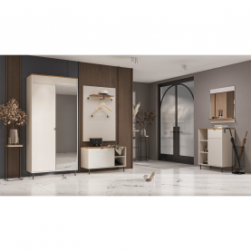 Szekrény. kasmír/castello tolgy. EYCO 2D/40