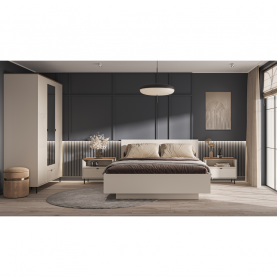 Szekrény. kasmír/castello tolgy. EYCO 2D/40