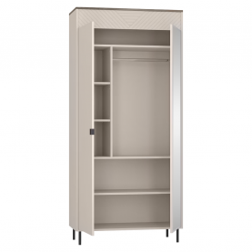 Szekrény. kasmír/castello tolgy. EYCO 2D/40