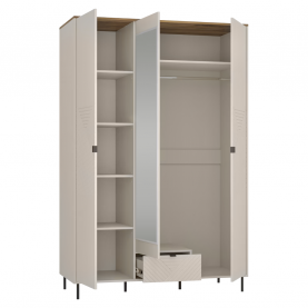 Szekrény. kasmír/castello tolgy. EYCO 3D1S