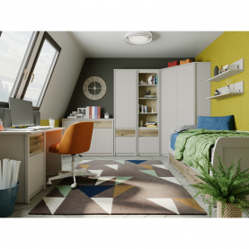 Szekrény. kasmír/evoke tolgy. KAROS 4D1S