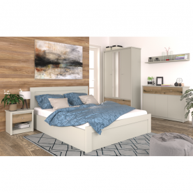 Szekrény. kasmír/evoke tolgy. KAROS 4D1S/70