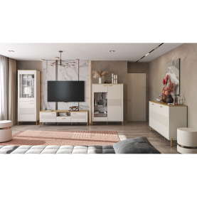 Szekrény. kasmír/kő tolgy. RUNOL 2D