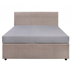 Ágy tárhellyel. 160x200. bézs. RUNOL