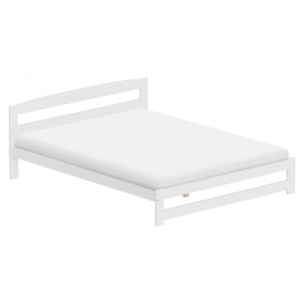 Ágy ágyráccsal. fehér. 160x200. AZRA