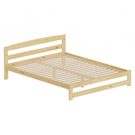 Ágy ágyráccsal. természetes. 160x200. AZRA