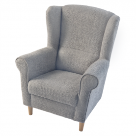 Füles fotel. szürke szovet Coral. CHARLOT