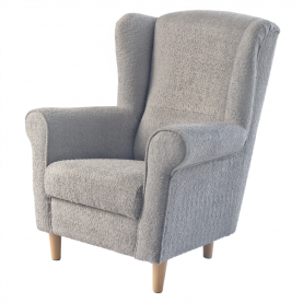 Füles fotel. szürke szovet Coral. CHARLOT