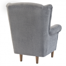 Füles fotel. szürke szovet Coral. CHARLOT