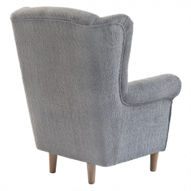Füles fotel. szürke szovet Coral. CHARLOT