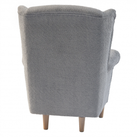 Füles fotel. szürke szovet Coral. CHARLOT