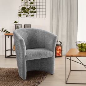 Klub fotel. szürke Coral anyag. CUBA Klub fotel. szürke Coral anyag. CUBA