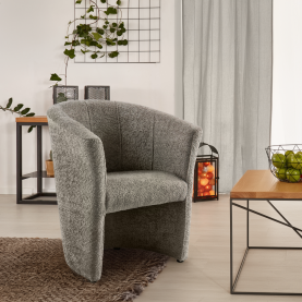 Klub fotel. szürkésbézs Taupe Coral anyag. CUBA Klub fotel. szürkésbézs Taupe Coral anyag. CUBA