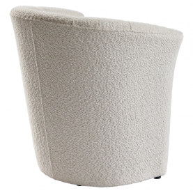 Klub fotel. tejszínes Coral anyag. CUBA