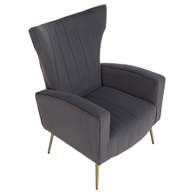 Relaxfotel. szürke Velvet szovet. BARET Relaxfotel. szürke Velvet szovet. BARET