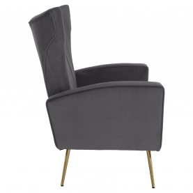 Relaxfotel. szürke Velvet szovet. BARET Relaxfotel. szürke Velvet szovet. BARET