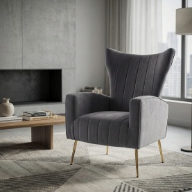 Relaxfotel. szürke Velvet szovet. BARET Relaxfotel. szürke Velvet szovet. BARET