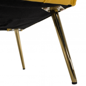 Relaxfotel. sárga Velvet szovet. BARET