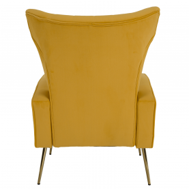 Relaxfotel. sárga Velvet szovet. BARET