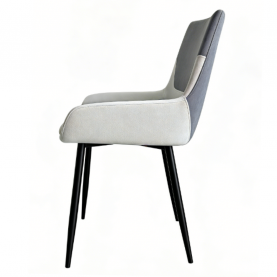 Étkezőszék. szürke/fekete. ADRINA