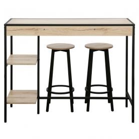 Bárszett 1+2. tolgy/fekete. POHOS