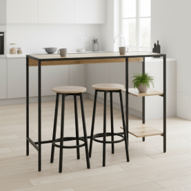 Bárszett 1+2. tolgy/fekete. POHOS