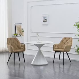 Design fotel. bézs Velvet szovet. VERIO NEW